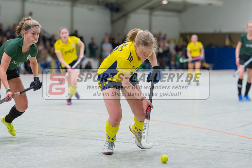 HK_20230225_104471 | Deutsche Meisterschaft WU16 Eintr. Braunschweig - 1. Hanauer THC am 25.2.2023 DSC 99, Düsseldorf ,