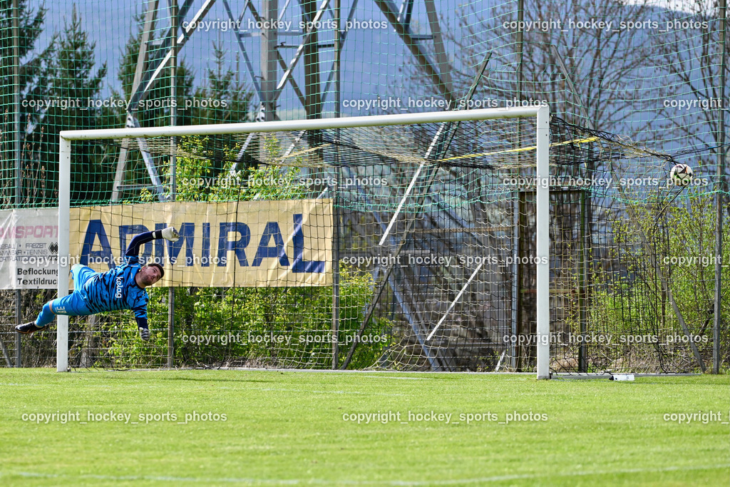 FC Faakersee vs. FC Dölsach | #38 Michael Lessiak FC Faakersee, Tor FC Dölsach, FC Faakersee vs. FC Dölsach, FC Faakersee vs. FC Dölsach am 20.04.2025 in Finkenstein (Sportplatz Finkenstein), Austria, (Photo by Bernd Stefan)