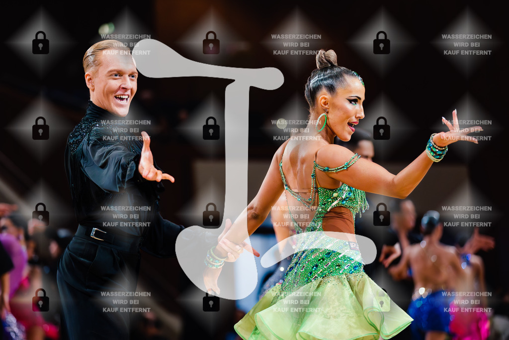 Goldstadtpokal 2025 - WDSF World Open Latin 29th (36) Kevin Baumann _ Alisa Klemm (Schwarz Weiß Club Pforzheim)-2025-01-25-6479 | Webshop for digital downloads and prints of dance sport, event & show photographer Julian Link - Realisiert mit Pictrs.com