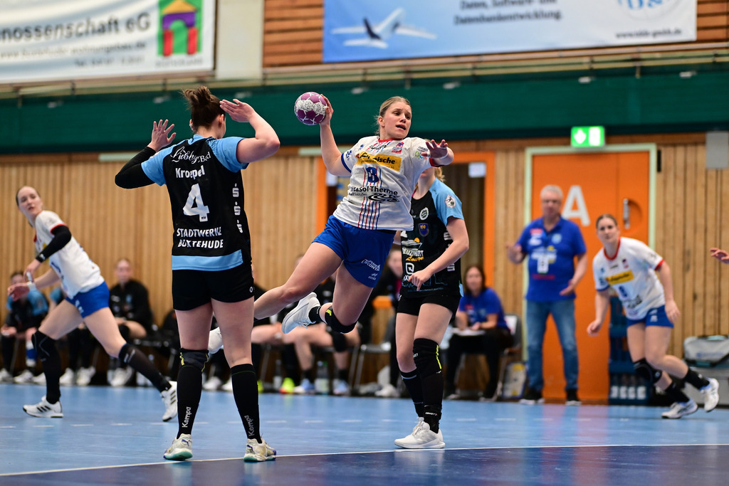Handball I Frauen I Saison 2024-2025 I 1. HBF I 19. Spieltag I Buxtehuder SV - HSG Blomberg-Lippe I 25265 | Der Sportfotograf. - Realisiert mit Pictrs.com