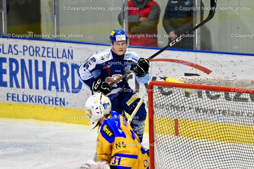 ESC SOCCERZONE STEINDORF vs. 1. EHC ALTHOFEN | #46 Maurer Julian ESC Steindorf, ESC SOCCERZONE STEINDORF vs. 1. EHC ALTHOFEN, ESC SOCCERZONE STEINDORF vs. 1. EHC ALTHOFEN am 28.02.2025 in Steindorf (Ossiachersee Halle), Austria, (Photo by Bernd Stefan)