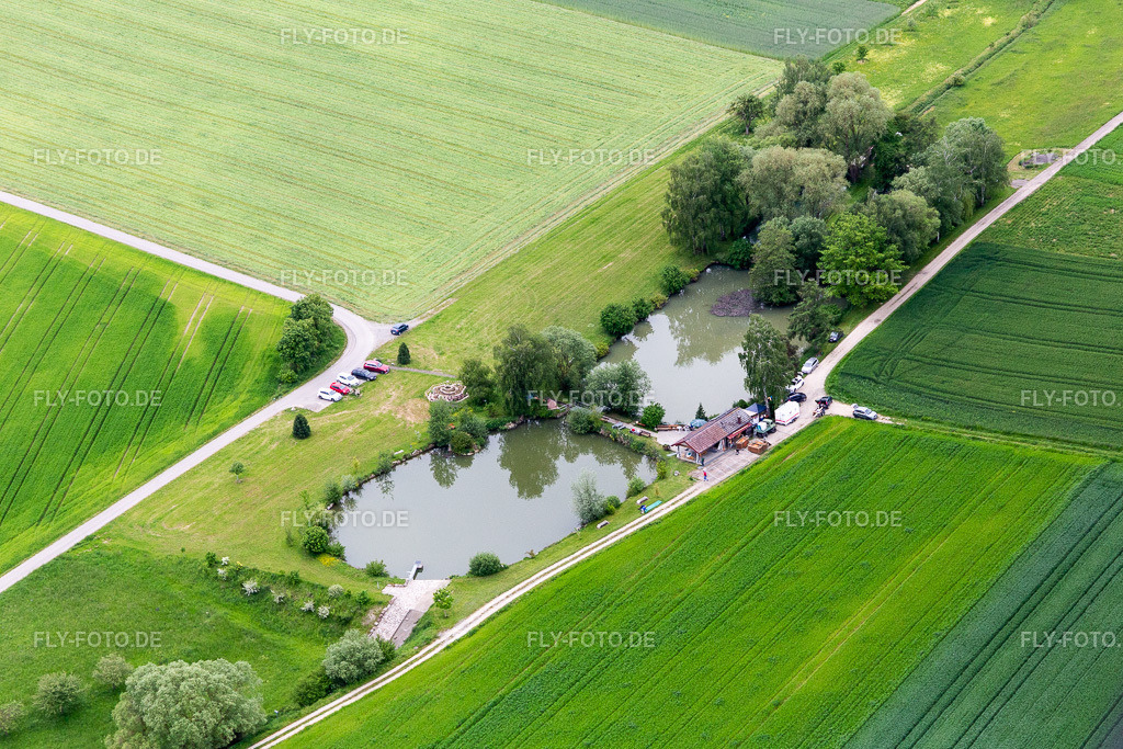 Aspachgraben | Luftbild: Aspachgraben in Vöhringen im Bundesland Baden-Württemberg in Deutschland. Foto: IMG_114733.jpg vom 31.05.2019 durch Werner Riehm/FLY-FOTO.de - Realisiert mit Pictrs.com