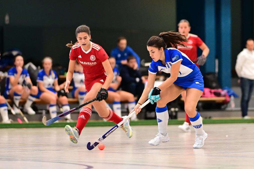 Hockey I Frauen I Halle 2024-2025 I 1. Bundesliga Nord I 5. Spieltag I Großflottbeker THGC - Bremer HC | Der Sportfotograf. - Realisiert mit Pictrs.com