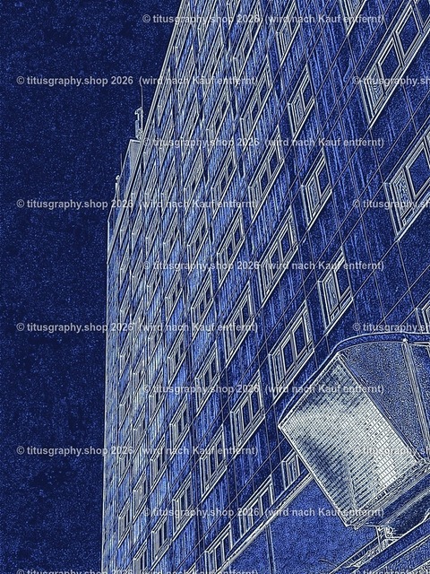 Hochhaus titusgraphy-architektur-edition 18 | Fotokunstarbeit aus der phototitusgraphy-edition Architektur.  - Realisiert mit Pictrs.com