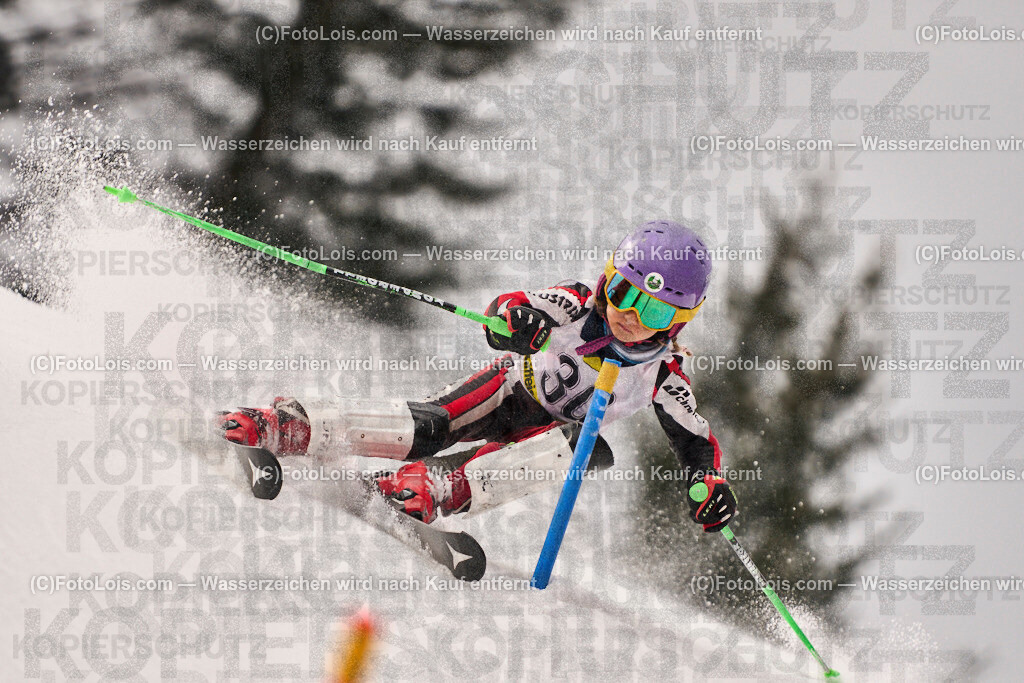 ALP3188_KinderCup-SL_STMK_Strallegg_Wallner Felicia | Raiffeisen KINDERCUP Alpin, SLALOM auf der JogllandStreif in Strallegg am So 23. Februar 2025. Veranstaller: Steirischer Skiverband (5000). Skiunion Strallegg (5197).