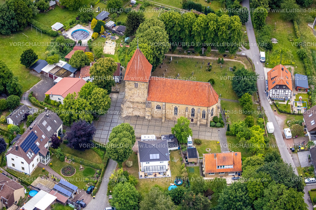 Haltern220602491 | Luftbild, Kirche St. Maria Magdalena, Flaesheim, Haltern am See, Ruhrgebiet, Nordrhein-Westfalen, Deutschland
