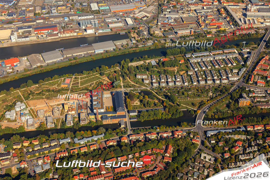Die Luftaufnahme Gaustadt -  wurde vom UL-Flugzeug (keine Drohne) aus fotografiert.Hohe Druck- Auflösung-die Geschenkidee!