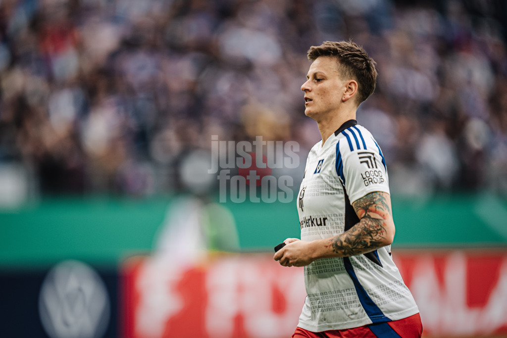 Fußball | Frauen | Saison 2024/2025  | DFB-Pokal der Frauen | Halbfinale | Hamburger SV vs. Werder Bremen | 23.03.2025 | Jobina Lahr (#31, HSV)