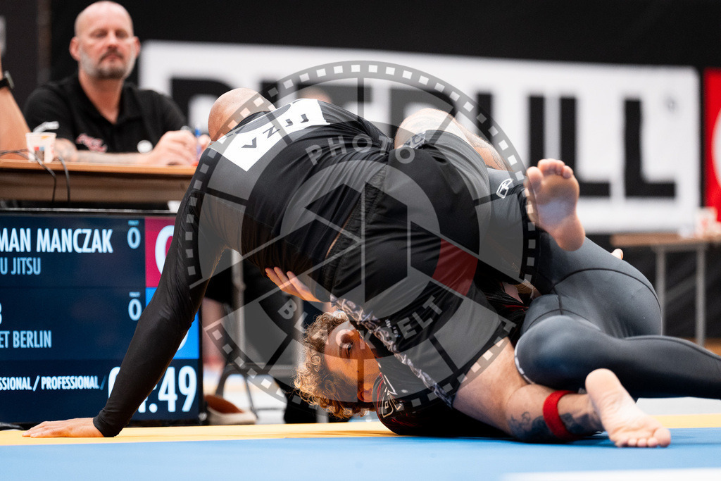 20250906PBB0674 | Fighters compete during the ADCC European Trials  competition in Warsaw, Poland, on September 6, 2025.
