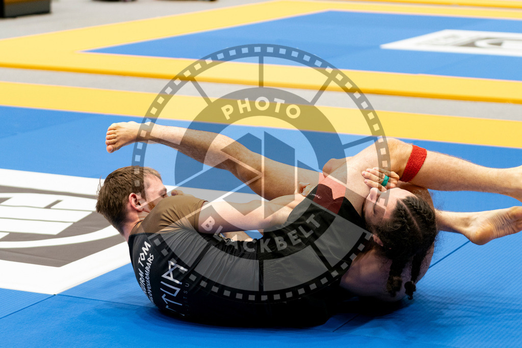20230916PBB2428 | Fighters compete during the grappling tournement ADCC Trials (European, Middle East and African Championship) in Warsaw, Poland, on September 16, 2023.