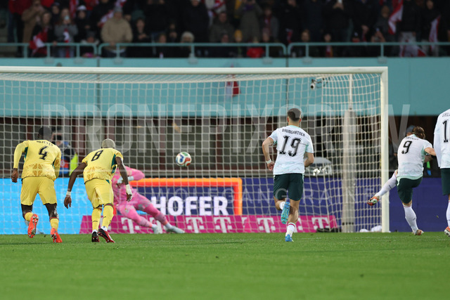 Austria vs Ghana – International Football Match    | VIENNA, AUSTRIA, 27.MAR.26 - SOCCER - OEFB international test match, Austria vs Ghana. The image shows Marcel Sabitzer (AUT) kick a penalty.