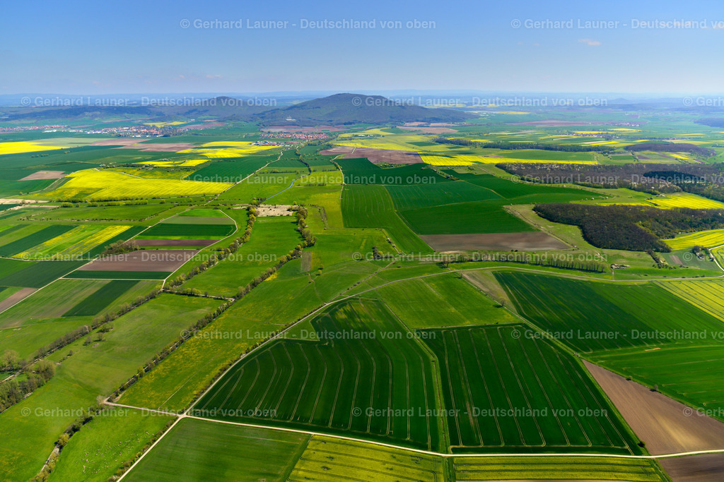 3600209 | Landschaft Milzgrund mit Blickrichtung Gleichberge