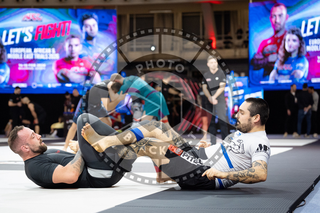20260214PBB4772 | Fighters compete during the ADCC European Trials  competition day 1 in Belgrade, Serbia, on February 14, 2026.