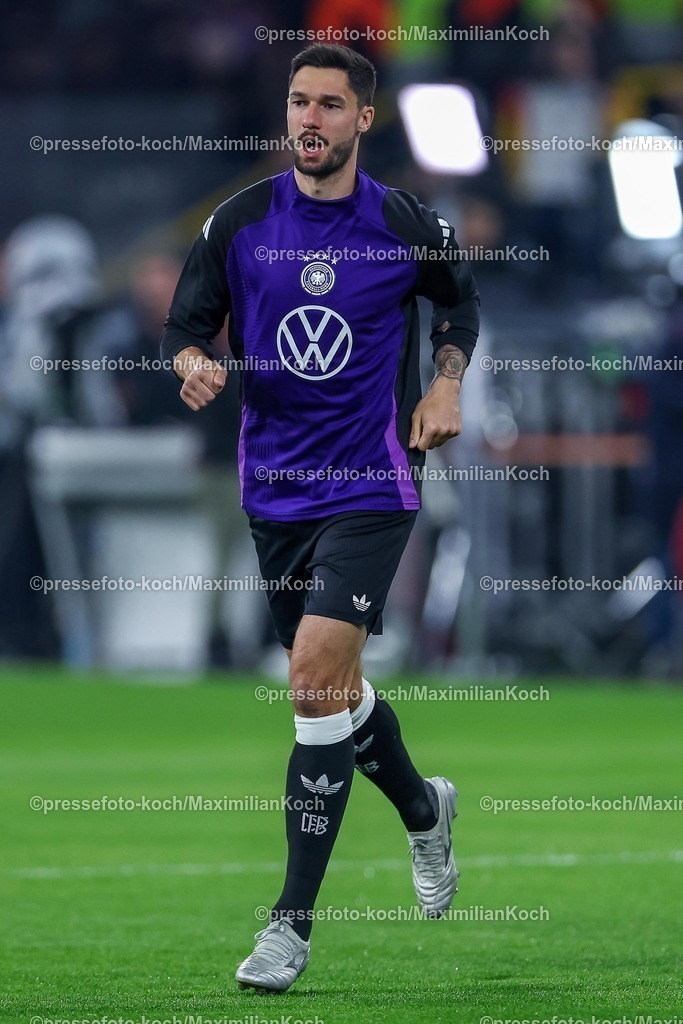 DFB23032502117 | 23.03.2025, Fußball, Viertelfinale UEFA Nations League, Deutschland - Italien, Signal Iduna Park, Saison 2024 2025: Tim Kleindienst (GER #09) DFB regulations prohibit any use of photographs as image sequences and or quasi-video.