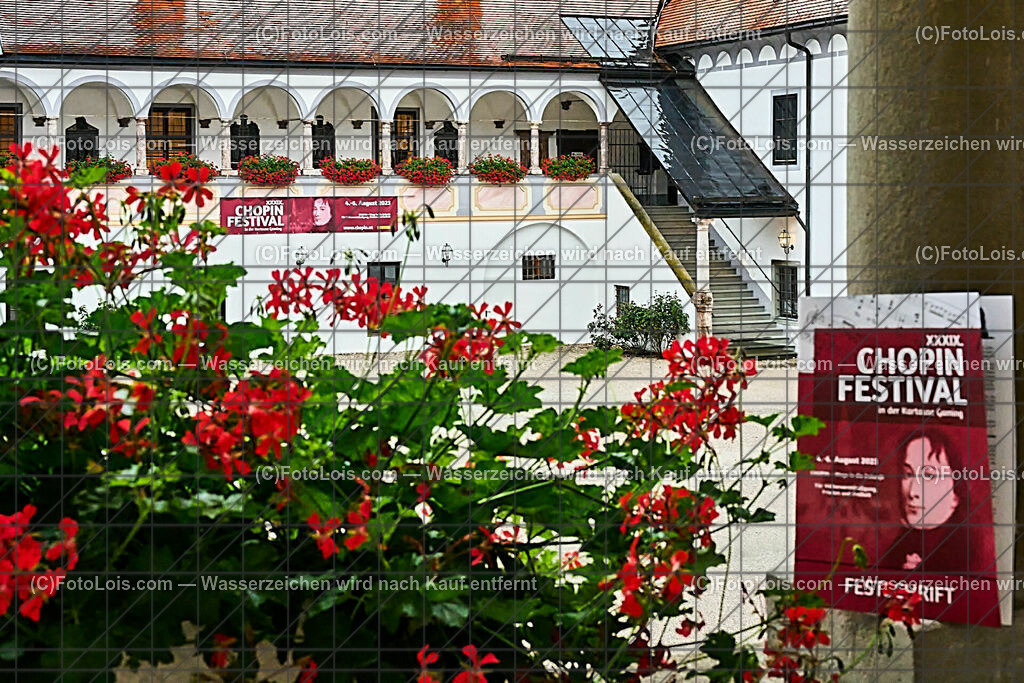 ALP1374_XXXIX-Chopin-Festival_Kartause Praelatenhof | (C)FotoLois.com, Alois Spandl, XXXIX. internationales CHOPIN-Festival in der Kartause Gaming, NOCTURNO - nächtliches Konzert bei Kerzenlicht, Sa 5. August 2023.