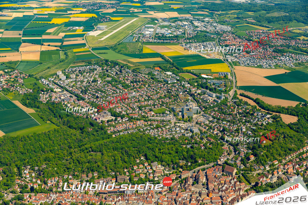 Schöne Luftaufnahme Weckrieden Schwäbisch Hall - Die Luftaufnahme wurde 2025 vom Flugzeug heraus erstellt ( keine Drohne ) - Hochauflösende Luftaufnahme - für professionelle Ausdrucke geeignet. Die Geschenkidee !Mit Lizenz und Bildrechte bestellbar