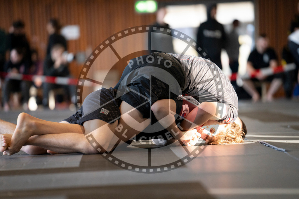 20240309PBB7021 | Fighters compete during the International Luta Livre (ILLCS) Spring Championship in Hannover, Germany, on March 9, 2024.