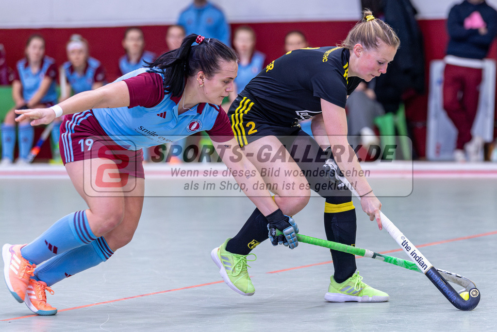 SM_2025-01-12_wD5_-70 | 1.Bundesliga Hallenhockey  (W) UHC - HTHC / 2:3 (2:1)
