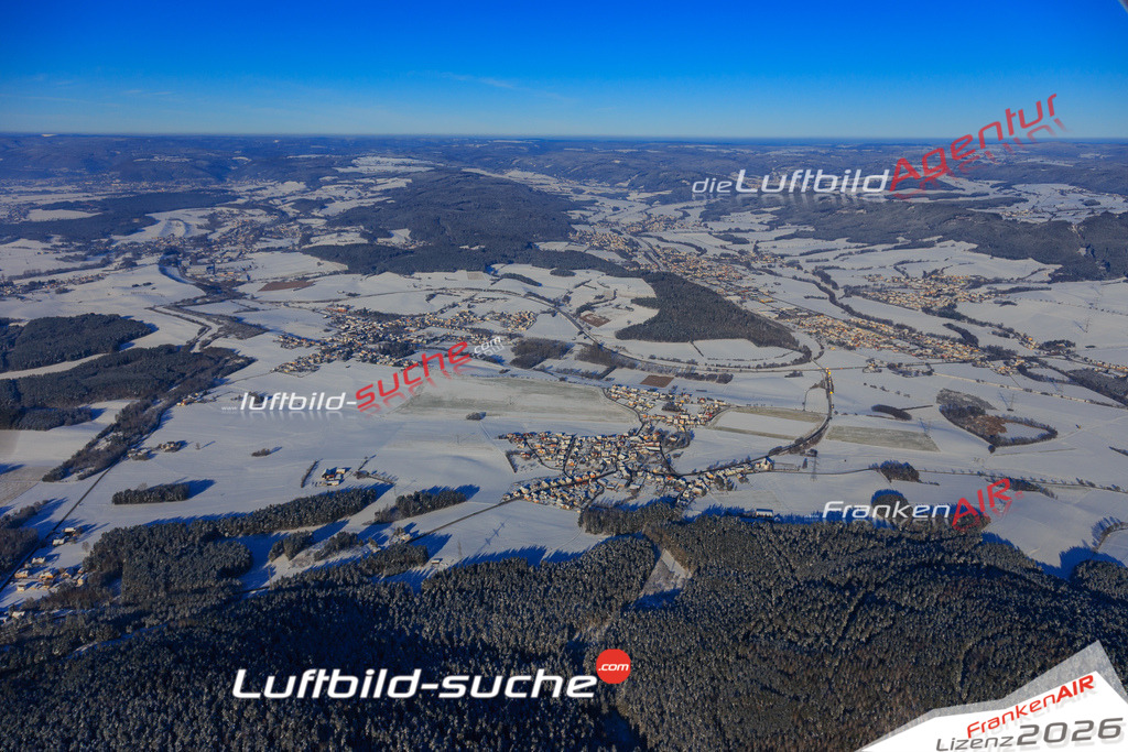 Die Luftaufnahme Haig - Stockheim wurde vom UL-Flugzeug (keine Drohne) aus fotografiert.Hohe Druck- Auflösung-die Geschenkidee!