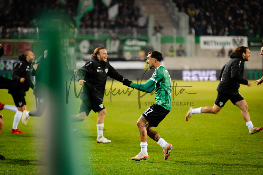 2. Bundesliga, Saison 2025/26, 15. Spieltag: SC Preußen Münster - Hannover 96 | Münster, 05.12.2025: 2. Bundesliga, 15. Spieltag, SC Preußen Münster gegen Hannover 96 im LVM-Preußenstadion in Münster. Foto: sportfotografie.ms | Markus Paletta - Realisiert mit Pictrs.com