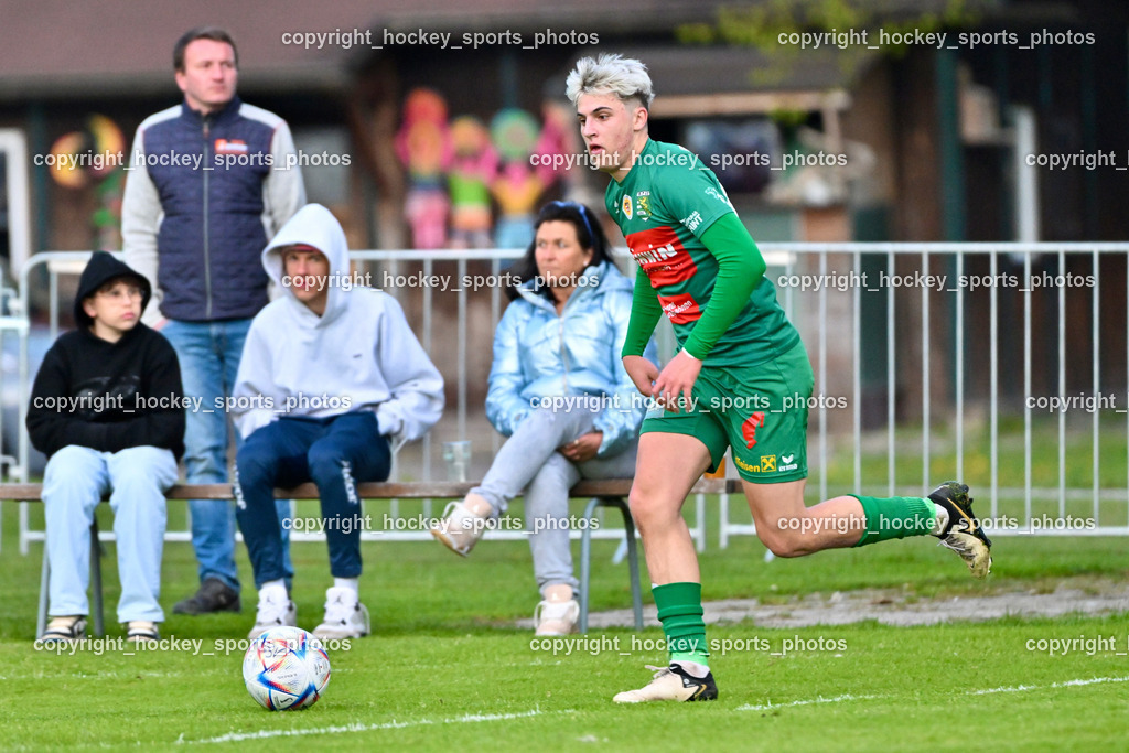 Dellach Gail vs. Rapid Lienz | #16 Sandro Unterreiner Rapid Lienz, Dellach Gail vs. Rapid Lienz, Dellach Gail vs. Rapid Lienz am 26.04.2024 in Dellach (Sportplatz Dellach Gail), Austria, (Photo by Bernd Stefan)