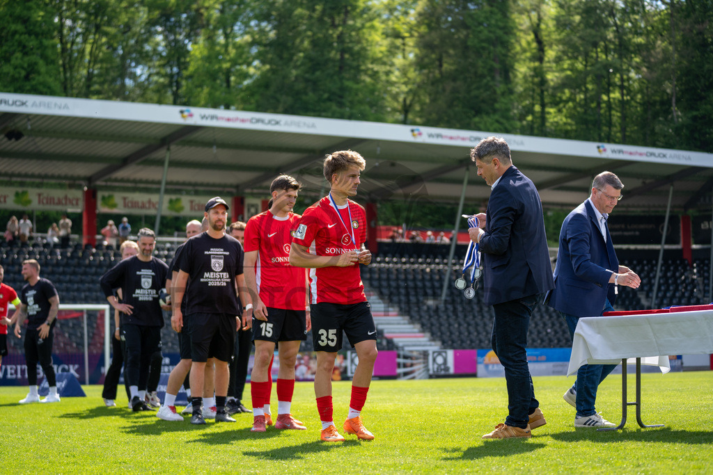 SG Sonnenhof Großaspach vs. SG Barockstadt Fulda-Lehnerz, Fussball, Regionalliga Suedwest, 33. Spieltag, 09.05.2026 | #,SG Sonnenhof Großaspach vs. SG Barockstadt Fulda-Lehnerz, Fussball, Regionalliga Suedwest, 33. Spieltag, 09.05.2026