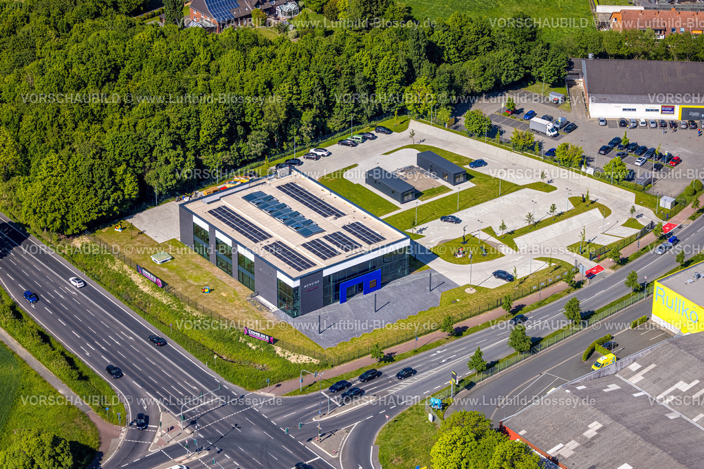Hamm250500633GalerieMensing | Luftbild, Galerie Mensing, neuer Standort,  Hamm , Ruhrgebiet, Nordrhein-Westfalen, Deutschland