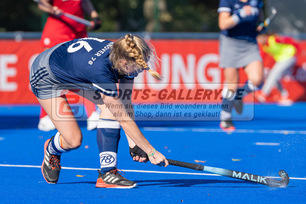 HK_20221009_100662 | 2. Bundesliga Damen Crefelder HTC - Hannover 78 am 9.10.2022 Crefelder HTC, Krefeld , Merle Türken ( Hannoner 78 )