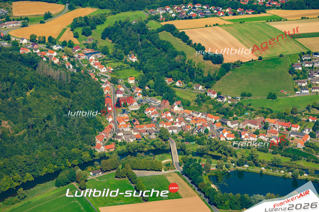 Schöne Luftaufnahme als Geschenk in Beiseförth Malsfeld - Die Luftbildaufnahme wurde 2025 vom UL-Flugzeug heraus erstellt ( keine Drohne ) - Hochauflösende Luftaufnahme -Nicht vergleichbar mit Google Maps oder Satelittenbilder- Die Geschenkidee !Mit Lizenz und Bildrechte bestellbar