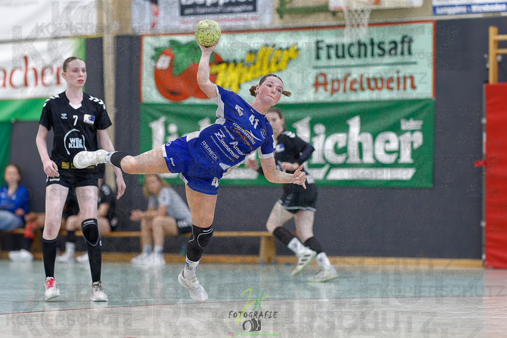 Quali-Turnier JBL wJA; DJK SF Budenheim - TuS Steißlingen | Quali-Turnier JBL wJA; DJK SF Budenheim - TuS Steißlingen am 31.05.2025 in Oberkleen (Weidig-Halle)Photo © 2025 - Jörg Heinrich - Realisiert mit Pictrs.com