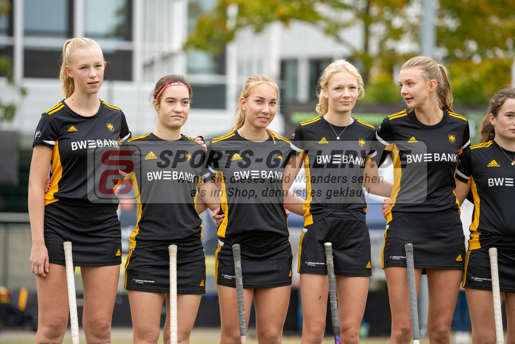 SFE_20231022_0019 | Deutsche Meisterschaft Weibliche U16 Finale Berliner HC - Harvestehuder THC am 22.10.2023 in Köln (Düsseldorfer Hockeyclub 1905 e.V.), Photo: Stephan Fehrmann 2023 (Sports-Gallery)