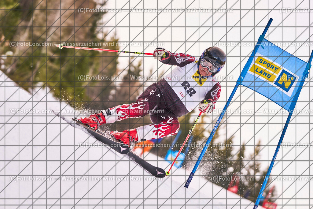 ALP0987_MastersCup-RTL-II_LKHF_Buechsenmeister Rudolf | NÖ Raiffeisen MastersCup, Jugend - Damen - Herren, Riesentorlauf-Rennen 2 auf der Fuchswaldpiste in Lackenhof am Ötscher, durchführender Verein: Schiklub Lackenhof, So 9. Februar 2025.