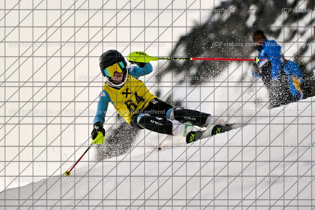 ALP8319_NOe-Kinder-LM_SL-I_Hochkar_Gudd Helge | (C)FotoLois.com, Alois Spandl. NÖ Kinder-Landesmeisterschaft, SLALOM im Draxlerloch am Hochkar, erster Lauf, So 18. Februar 2024.