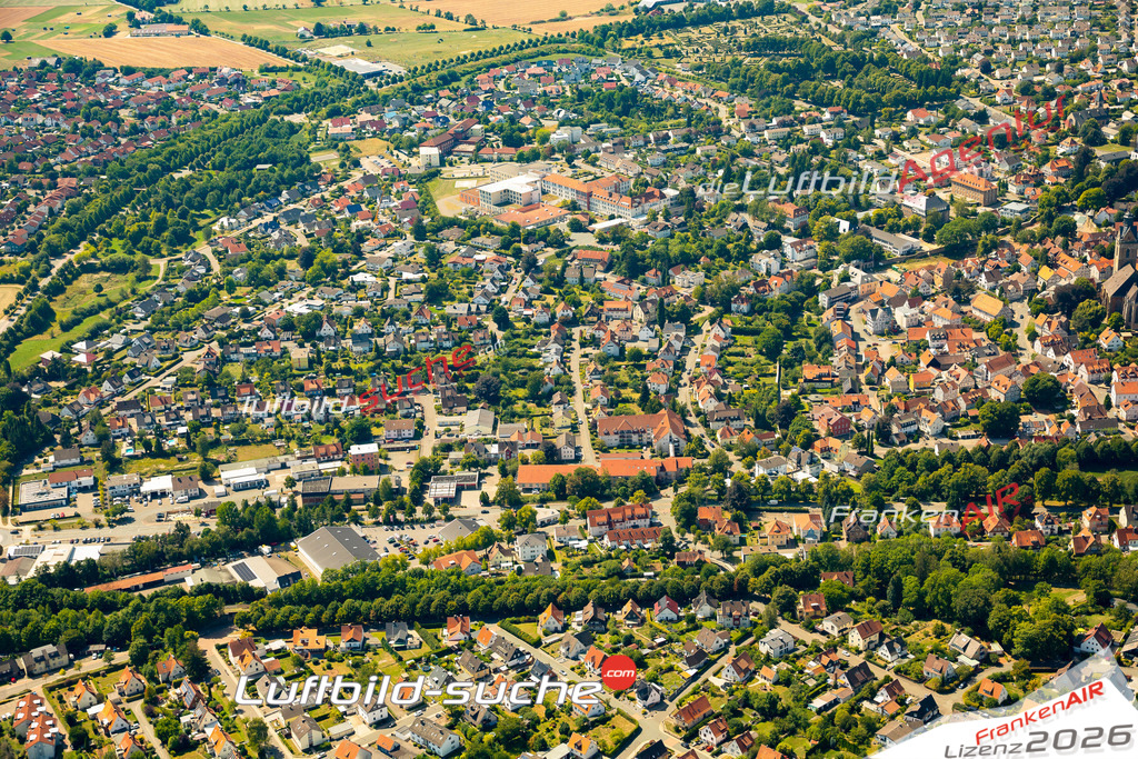 Die Luftaufnahme Altstadt - Korbach wurde 2022 vom Flugzeug aus (keine Drohne) erstellt. Hohe Auflösung -für große Poster und Wandbilder geeignet - Garantiert!