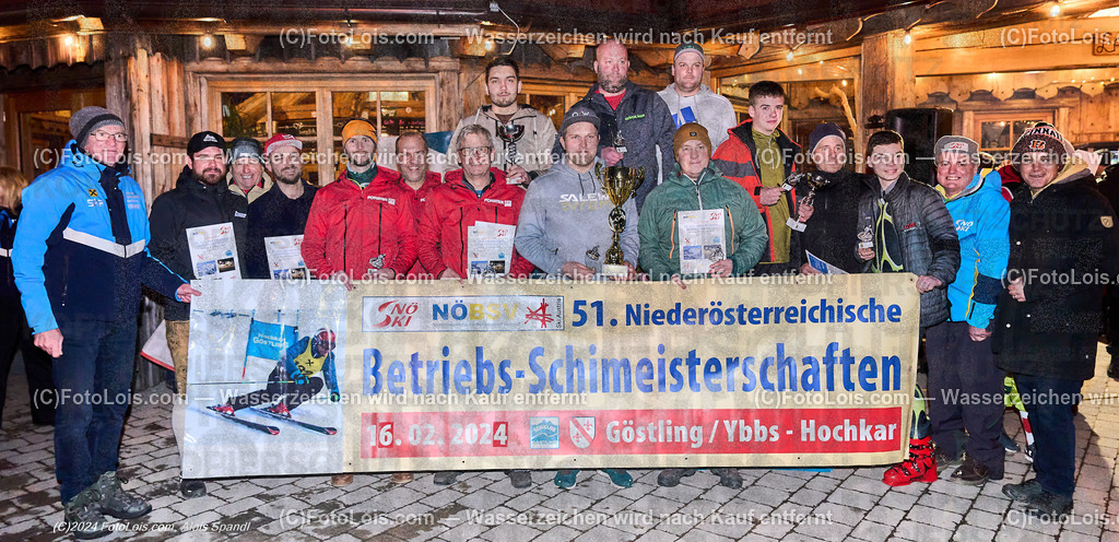 ALP9513_NOe-BetriebsSKI-LM_Mann-Frau-schaften | (C)FotoLois.com, Alois Spandl. 51. Niederösterreichische LandesBetriebs-Skimeisterschaften, best of two, Almlift-Piste Hochkar, LSV - Schiclub Göstling-Hochkar, Fr 16. Februar 2024.