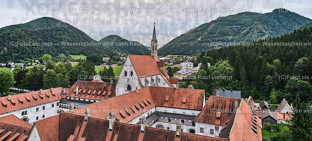 0904_Luftbild_XXXIX-Chopin-Festival_Kartause Gaming | (C)FotoLois.com, Alois Spandl, Luftbild, Kartause Gaming als Schauplatz des XXXIX. Chopin-Festivals, Do 3. August 2023.