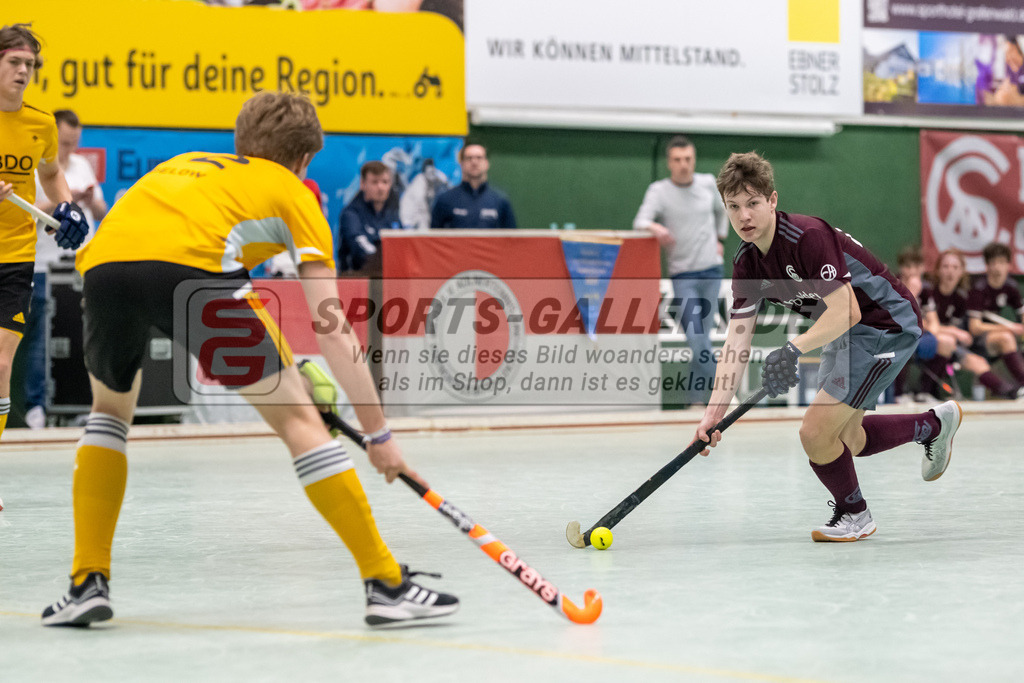 SFE_20230304_0007 | Deutsche Meisterschaft Männliche U16 Halle 2023 am 04.03.2023 in Köln (KTHC Stadion Rot-Weiss Köln Tennis and Hockey Club), Photo: Stephan Fehrmann 2022 (Sports-Gallery)