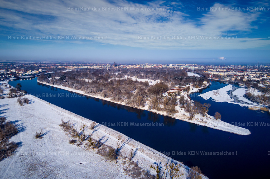 Stadtpark und Rothehornspitze Elbe im Schnee Winterlandschaft-0015 | Stadtpark und Alte Elbe im Schnee - Realisiert mit Pictrs.com