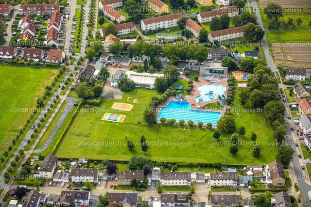 Ahlen230803316 | Luftbild, uftbild, Freibad, Ahlen, Ruhrgebiet, Nordrhein-Westfalen, Deutschland