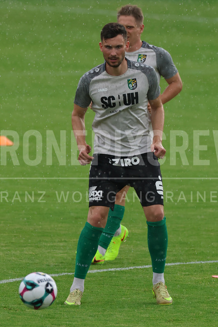 Friendly Match: SC Weiz vs TSV Hartberg in Weiz | Weiz, AUSTRIA, 01.JUL.26 - SOCCER - ADMIRAL Bundesliga, SC Weiz vs TSV Hartberg, test match. The image shows Martin Murg (SC Weiz) during warm up.