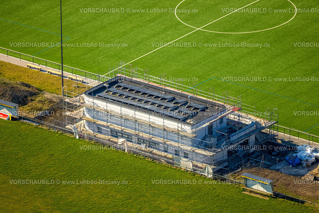 Nordkirchen250400625Capelle | Luftbild, Baustelle Fußballstadion des SC 1971 Capelle mit Neubau Sportheim, Capelle, Nordkirchen, Münsterland, Nordrhein-Westfalen, Deutschland