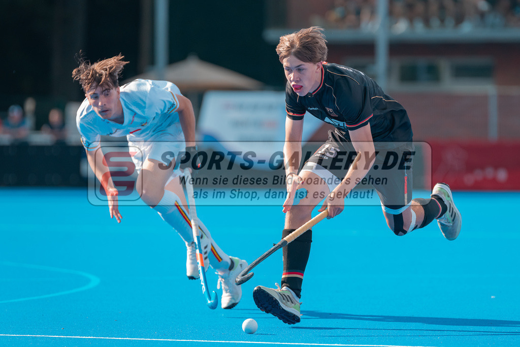 HK_20230712_101638 | Euro Hockey MU18 Belgium vs Germany Championship Girls &amp; Boys am 12.7.2023 CHTC , Krefeld ,