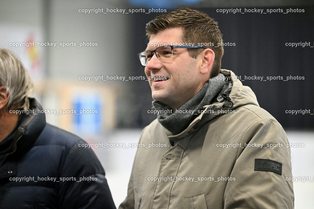 Eishallen Eröffnung Eberstein | Landeshauptmann Stellvertreter Martin Gruber, Eishallen Eröffnung Eberstein, Eishallen Eröffnung Eberstein am 07.12.2024 in Eberstein (Halle Eberstein), Austria, (Photo by Bernd Stefan)