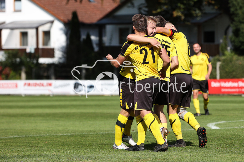 BC Aichach II - SV Obergriesbach | Jubel nach 0-1
