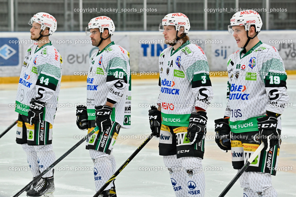 HDD Jesenice vs. EC Bregenzerwald 30.9.2022 | #44 Lipsbergs Roberts, #40 Nyqvist Julius, #3 Hyyppä Panu, #19 Tschofen Marlon
