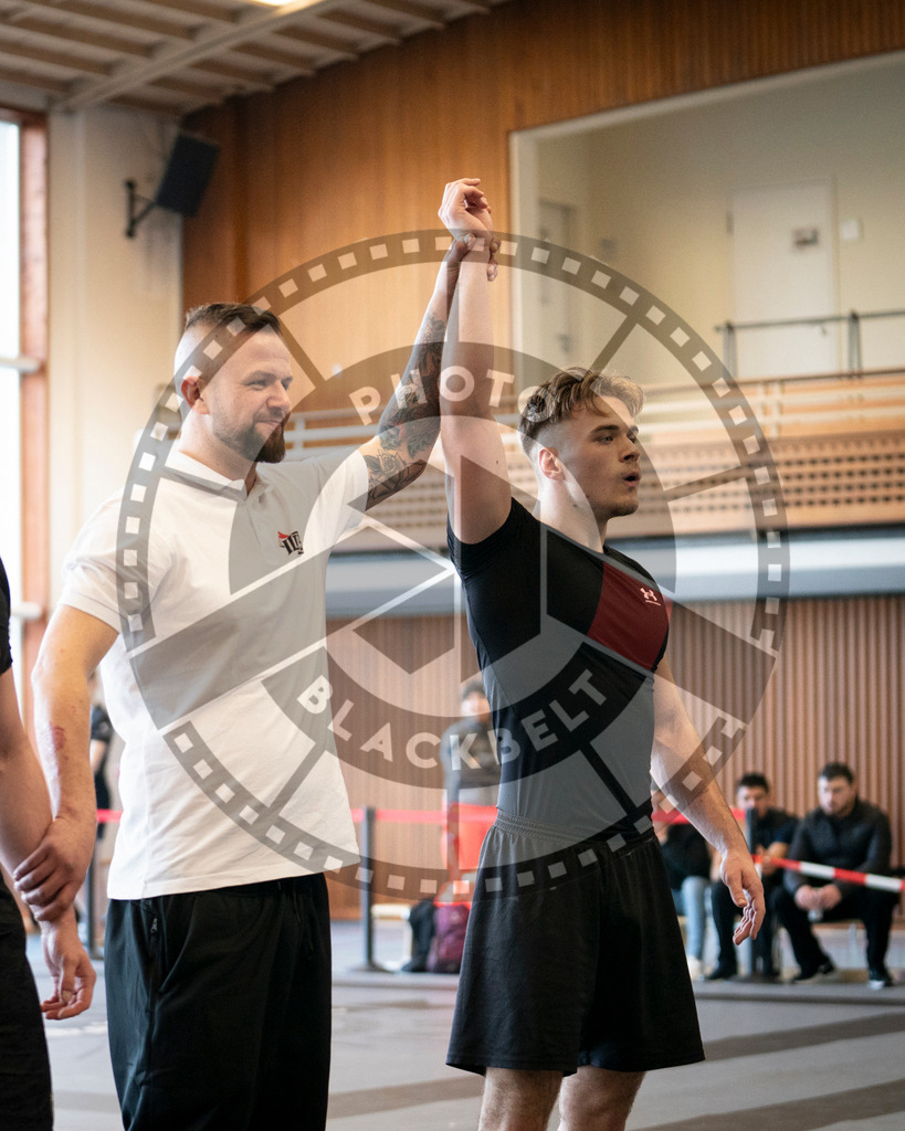 20240309PBB7618 | Fighters compete during the International Luta Livre (ILLCS) Spring Championship in Hannover, Germany, on March 9, 2024.