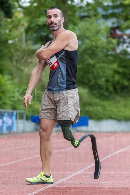 Para Heimspiel 7.0; Leverkusen, 18.07.2026 | LEVERKUSEN, GERMANY - JULY 18, 2026 : Giorgos Anifantis (GRE/Griechenland) in the long jump during the Para Heimspiel 7.0 at Fritz Jacobi Sports Complex on July 18, 2026 in Leverkusen, Germany.