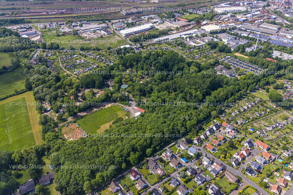 Hamm220504078 | Luftbild, Tierpark Hamm und alter Sportplatz des TV Westfalia HSC, Mitte, Hamm, Ruhrgebiet, Nordrhein-Westfalen, Deutschland