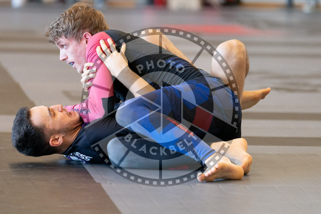 20250329PBB2002 | Fighters compete during the International Luta Livre (ILLCS) Germany IX Spring 2025 Competition spring on March 29, 2025 in Hannover, Germany.© Chiara Dazi