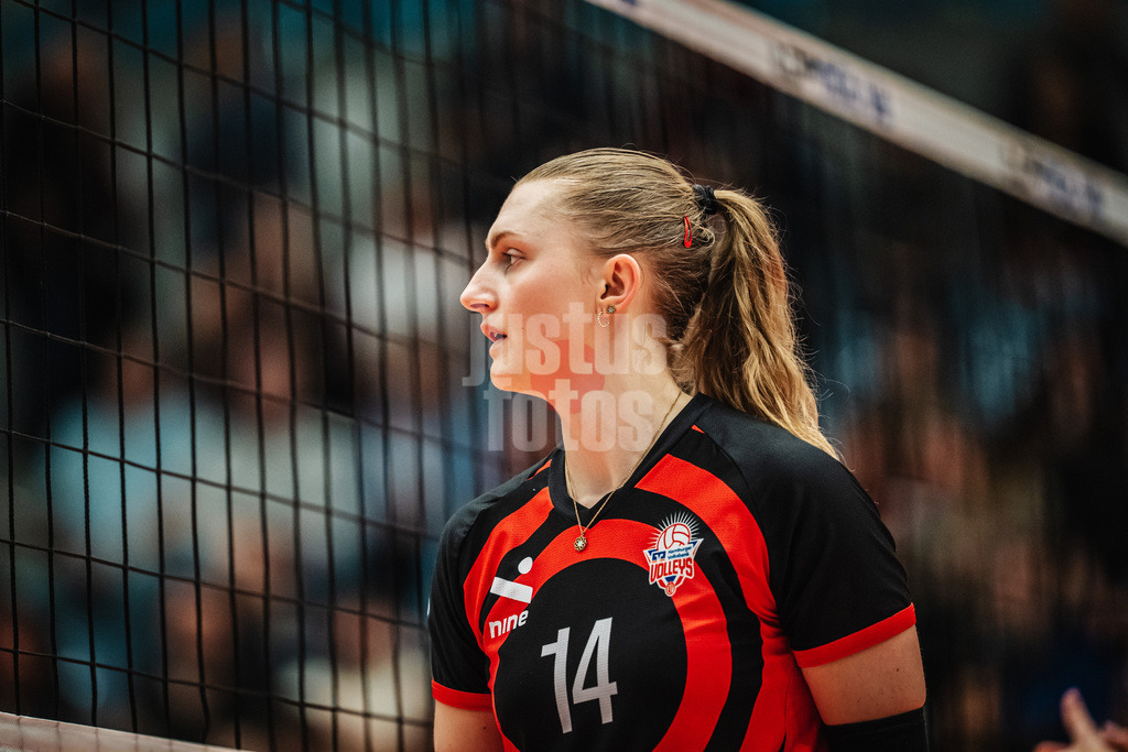 Volleyball | Frauen | Saison 2025/2026 | Volleyball Bundesliga | ETV Hamburger Volksbank Volleys vs. VC Wiesbaden | 14.03.2026 | Fiona Dittmann (#14, ETV Hamburger Volksbank Volleys)